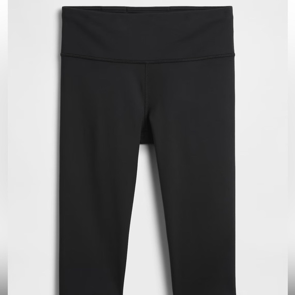 GapFit High Rise Power Crop Leggings Black - Picture 6 of 13